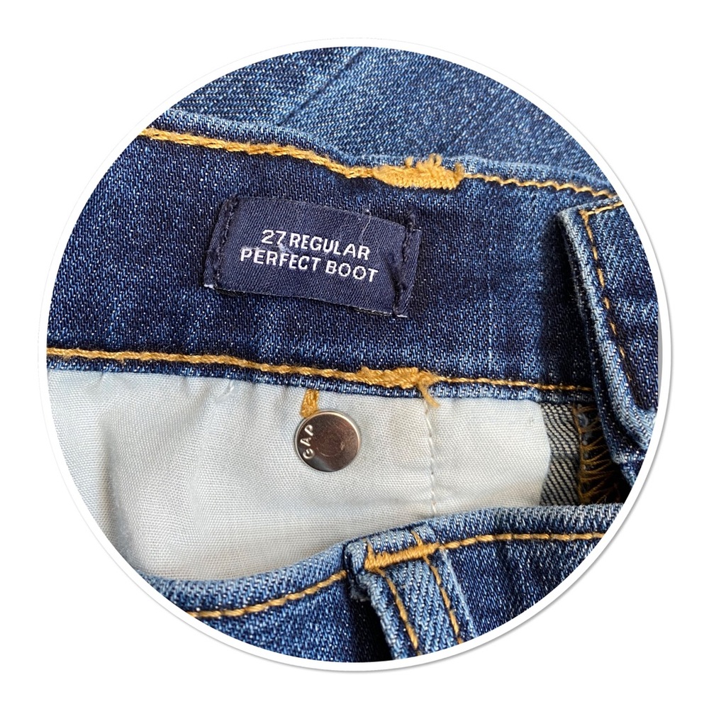 GAP Perfect Boot Mid Rise Jeans - Picture 5 of 12